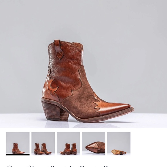 MARCO DELLI Coco Short Boot In Dusty Rose - Picture 3 of 13